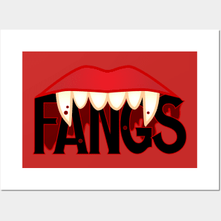 Fangs! Posters and Art